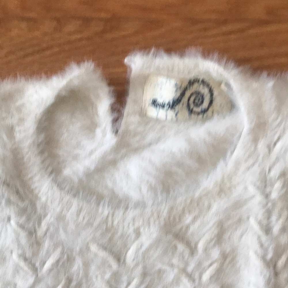 Soft white sweater